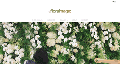Desktop Screenshot of floralmagic.com.sg